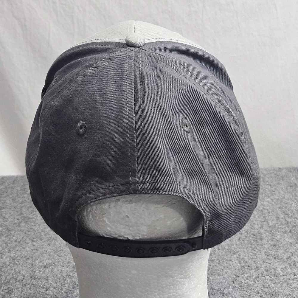 DeKalb Ag Seed Hat Gray Snapback Trucker Farmer Rural Country Agriculture